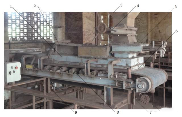 半封閉式定量皮帶秤及其應用 半封閉式定量皮帶秤及其應用