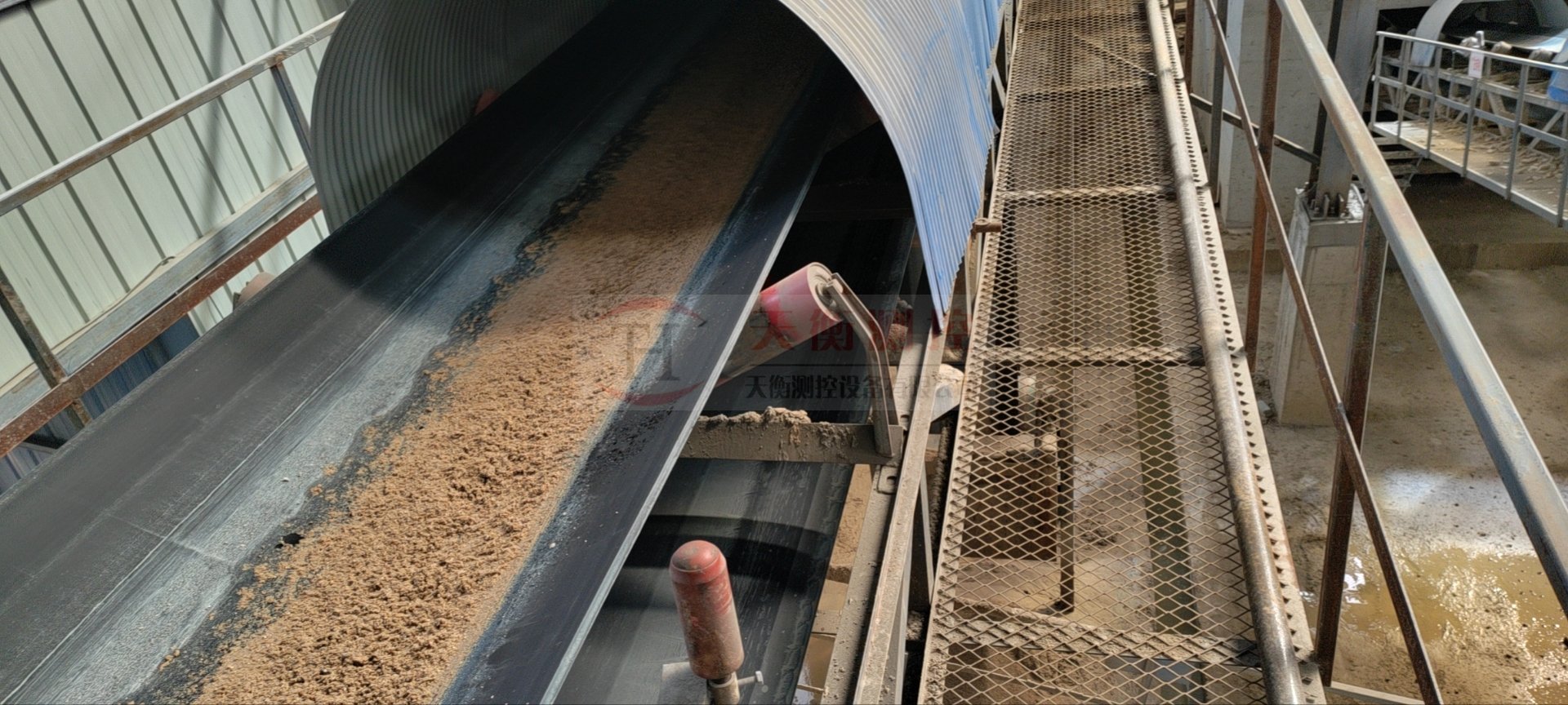 皮帶秤現(xiàn)場(chǎng)