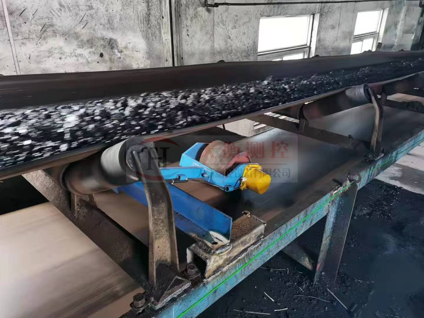 浙江熱電廠皮帶秤現(xiàn)場