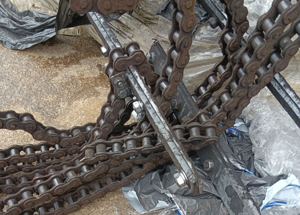 稱重給煤機清掃鏈條